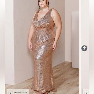 REVELRY prom/bridesmaid/formal dress